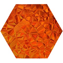 Low Poly Polygons Triangles Wooden Puzzle Hexagon by Simbadda