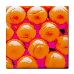 Pop Art Tennis Balls Tile Coaster by essentialimage