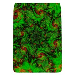 Art Artwork Fractal Digital Art  Green Removable Flap Cover (s) by Wegoenart