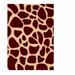 Animal Print Giraffe Patterns Large Garden Flag (two Sides) by Vaneshart