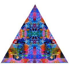 Abstract 17 Wooden Puzzle Triangle by ArtworkByPatrick