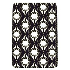 Abstract Seamless Pattern Graphic Black Removable Flap Cover (s) by Vaneshart