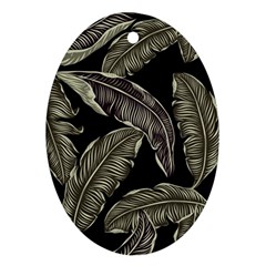 Jungle Oval Ornament (two Sides) by Sobalvarro