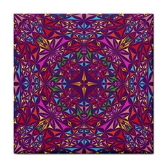 Kaleidoscope  Tile Coaster by Sobalvarro