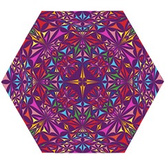 Kaleidoscope  Wooden Puzzle Hexagon by Sobalvarro