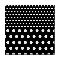 Polka Dots Two Times 11 Black Face Towel by impacteesstreetwearten