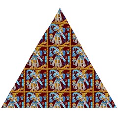 Aztec 8 Wooden Puzzle Triangle by ArtworkByPatrick