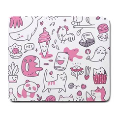 Set Kawaii Doodles Large Mousepads by Vaneshart