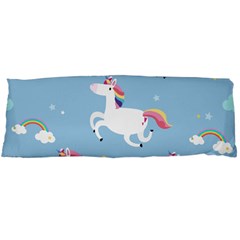 Unicorn Seamless Pattern Background Vector (2) Body Pillow Case (dakimakura) by Sobalvarro