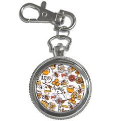 Honey Seamless Pattern Key Chain Watches by Vaneshart