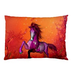 Wonderful Fantasy Horse In A Autumn Landscape Pillow Case by FantasyWorld7