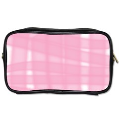 Pink Ribbon Toiletries Bag (two Sides) by snowwhitegirl