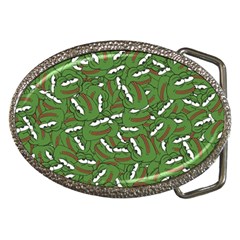 Pepe The Frog Face Pattern Green Kekistan Meme Belt Buckles by snek