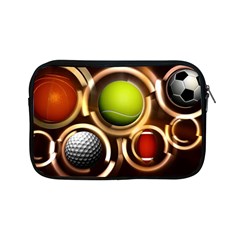 Sport Ball Tennis Golf Football Apple Ipad Mini Zipper Cases by HermanTelo