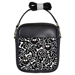 Funny Anime Owls Girls Sling Bag by trulycreative