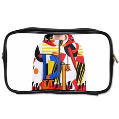 Dlm Front Dlm Back Toiletries Bag (one Side) by dlmcguirt