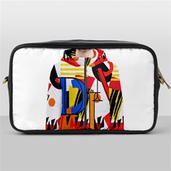 Dlm Front Dlm Back Toiletries Bag (one Side) by dlmcguirt