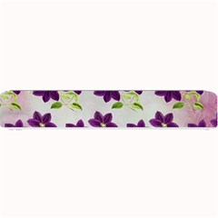 Purple Flower Small Bar Mats by HermanTelo