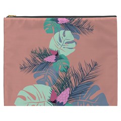 Leaves Cosmetic Bag (xxxl) by Sobalvarro