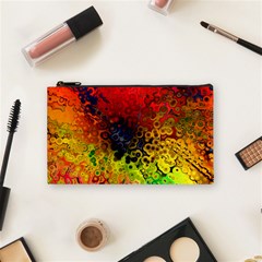 Color Abstract Colorful Art Cosmetic Bag (small) by Wegoenart