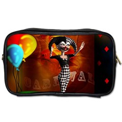 Cute Little Harlequin Toiletries Bag (two Sides) by FantasyWorld7