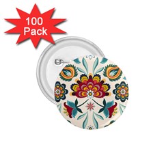 Baatik Print  1 75  Buttons (100 Pack)  by designsbymallika