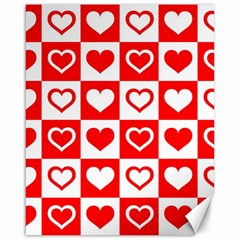 Background Card Checker Chequered Canvas 16  X 20  by Sapixe