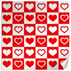 Background Card Checker Chequered Canvas 20  X 20  by Sapixe