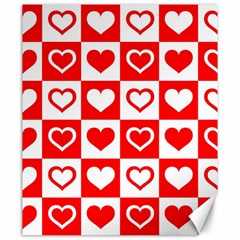 Background Card Checker Chequered Canvas 20  X 24  by Sapixe