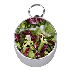 Salad Lettuce Vegetable Mini Silver Compasses by Sapixe