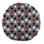 All Star Basketball Large 18  Premium Round Cushions Back