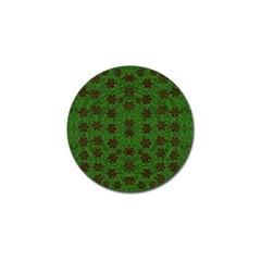 Rose Stars So Beautiful On Green Golf Ball Marker (10 Pack) by pepitasart