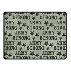 Army Stong Military Fleece Blanket (small) by McCallaCoultureArmyShop