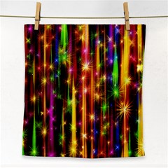 Illustrations Star Bands Wallpaper Face Towel by HermanTelo