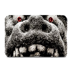 Monster Sculpture Extreme Close Up Illustration 2 Plate Mats by dflcprintsclothing