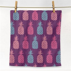 Pineapple Wallpaper Pattern 1462307008mhe Face Towel by Sobalvarro