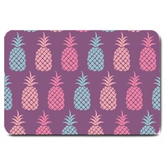 Pineapple Wallpaper Pattern 1462307008mhe Large Doormat  by Sobalvarro