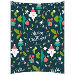 Funny Christmas Pattern Background Back Support Cushion by Vaneshart