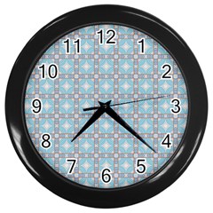 Df Tech Sky Wall Clock (black) by deformigo