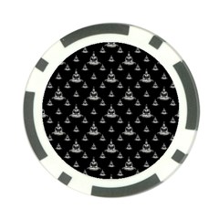 Buddhism Motif Print Pattern Design Poker Chip Card Guard (10 Pack) by dflcprintsclothing