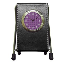 Df Vibrant Therapy Pen Holder Desk Clock by deformigo