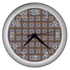 Df Merrival Wall Clock (silver) by deformigo