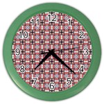 DF Chimayo Color Wall Clock Front