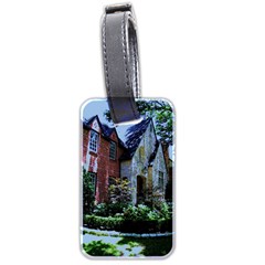 Hot Day In Dallas 53 Luggage Tag (two Sides) by bestdesignintheworld