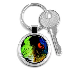 I Wonder 1 Key Chain (round) by bestdesignintheworld