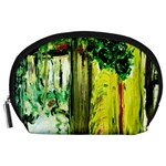 Old Tree And House With An Arch 8 Accessory Pouch (Large) Front