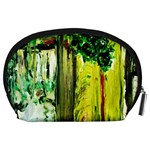 Old Tree And House With An Arch 8 Accessory Pouch (Large) Back