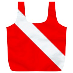 Diving Flag Full Print Recycle Bag (xxl) by FlagGallery