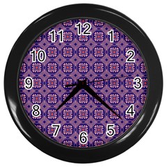 Df Alternia Wall Clock (black) by deformigo