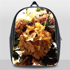 Begonia 1 2 School Bag (xl) by bestdesignintheworld